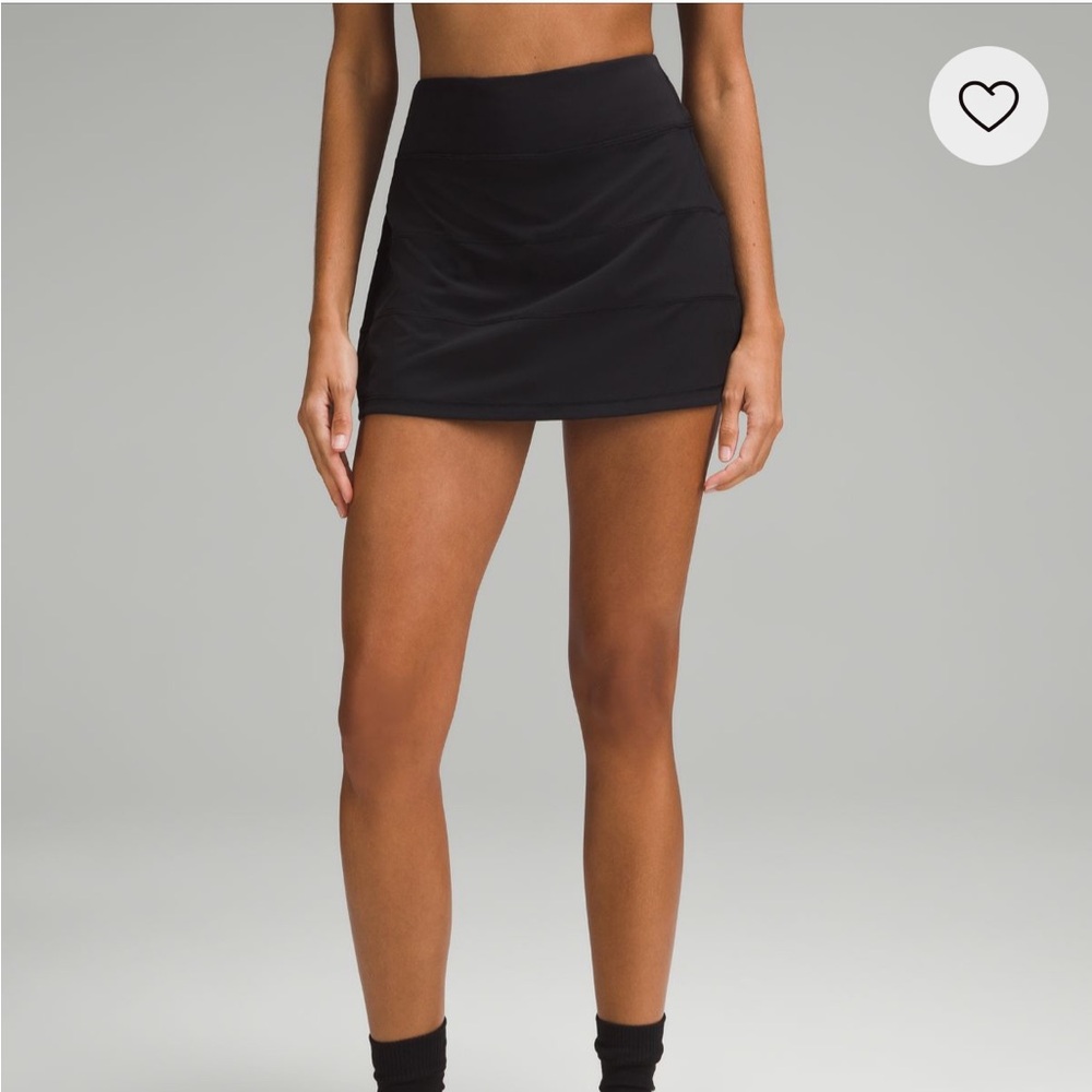 Lululemon Pace Rival Mid-Rise Skirt Long